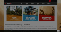 Desktop Screenshot of bordercitycyclehire.com